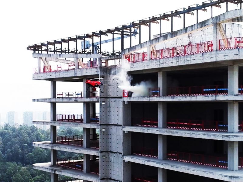 【萬民觀點】從深圳超高層建筑滅火測試看國內無人機滅火技術創新